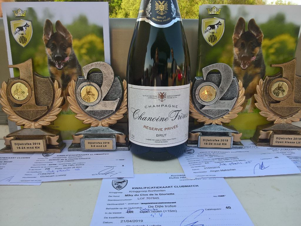 du clos de la gloriette - 21/04/2019 encore un super weekend pour la Team